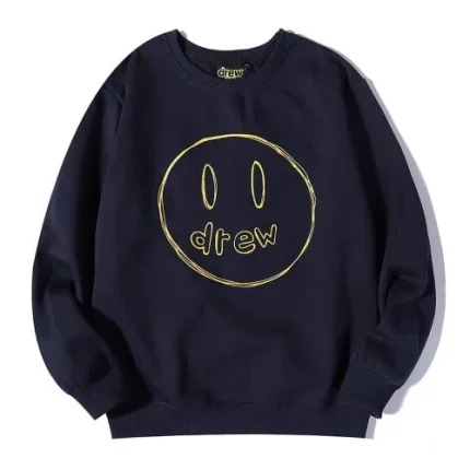Drew House Sketch Crewneck Sweatshirt Navy Blue