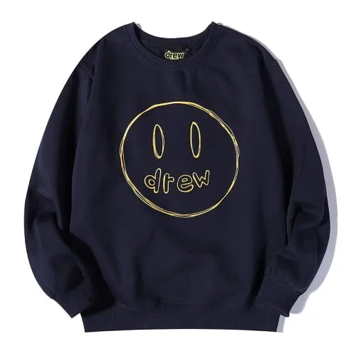 Drew House Sketch Crewneck Sweatshirt Navy Blue Drew House Sketch Crewneck Sweatshirt Navy Blue