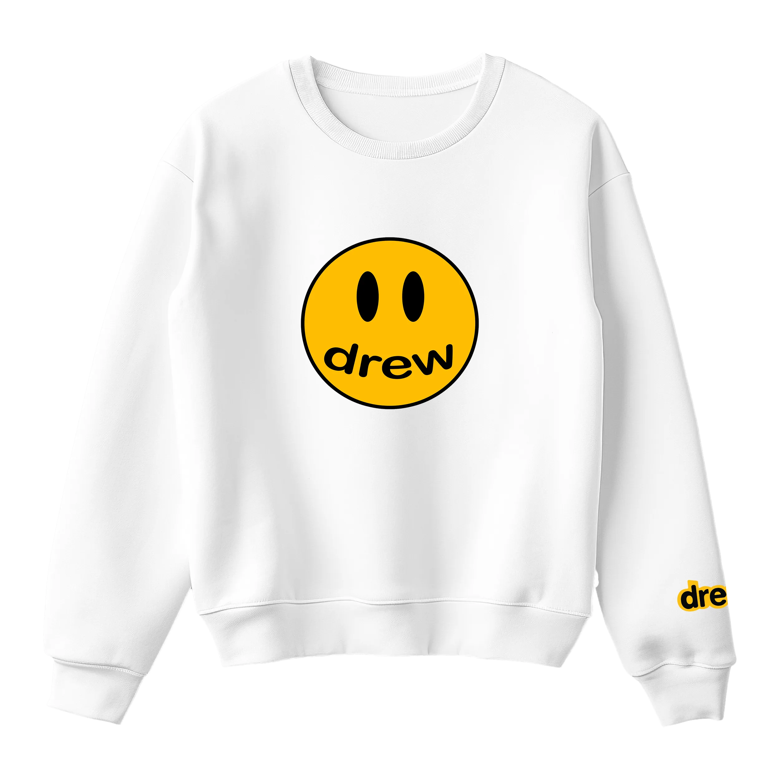 Drew House White Sweatshirt Drew House White Sweatshirt