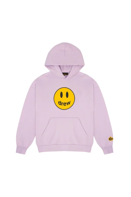 mascot oversized hoodie lilac