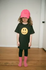 Drew House Mini Drew Mascot ss Tee Black