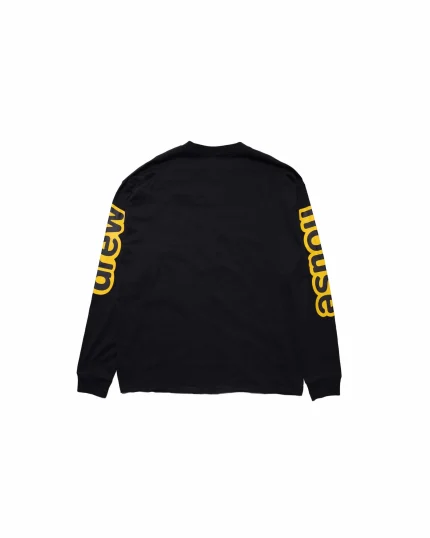 Drew House ls Hug Tee Black