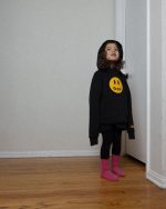 Mini Drew House Mascot Hoodie Black