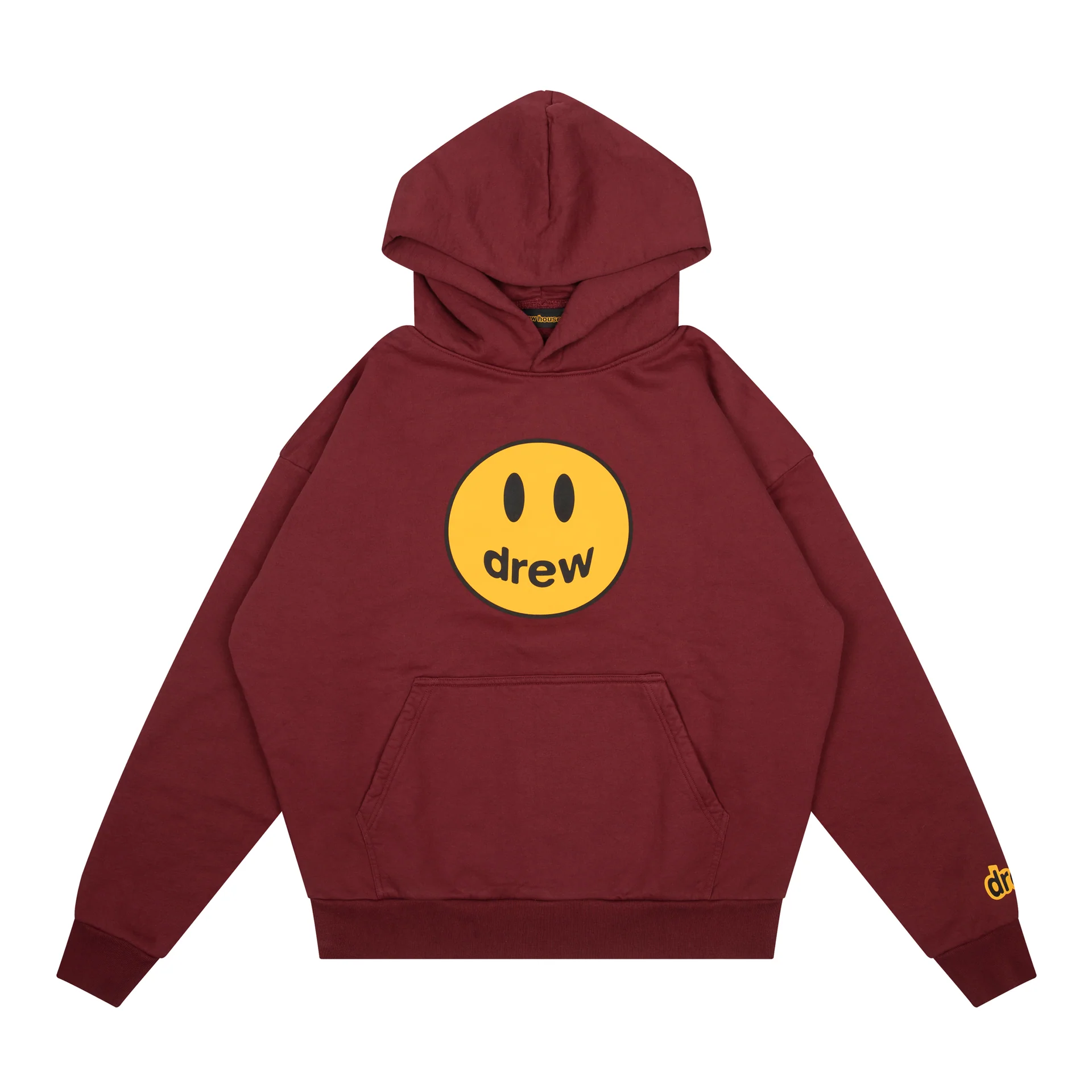 Drew House Mascot Hoodie Burgundy Drew House Mascot Hoodie Burgundy
