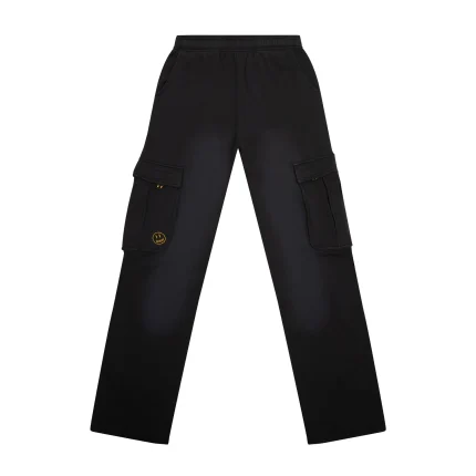 Oversized Cargo Sweatpant Faded Black
