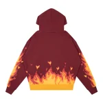 Drew House Fire Hoodie Burgundy