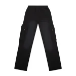 Oversized Cargo Sweatpant Faded Black