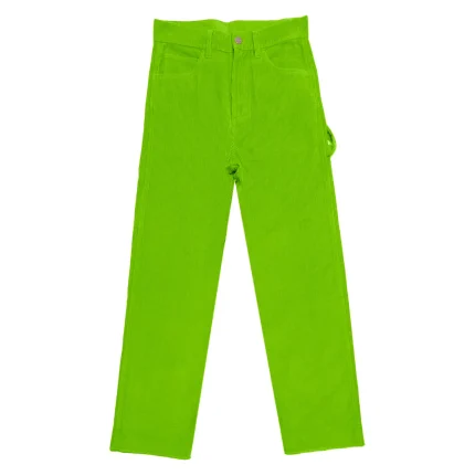 Drew Corduroy Carpenter Pant Lime