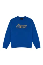 Drew House Secret Embroidered Crewneck Royal Blue