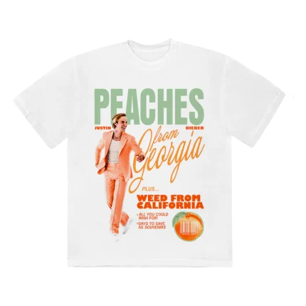Justin Bieber Peaches T-Shirt