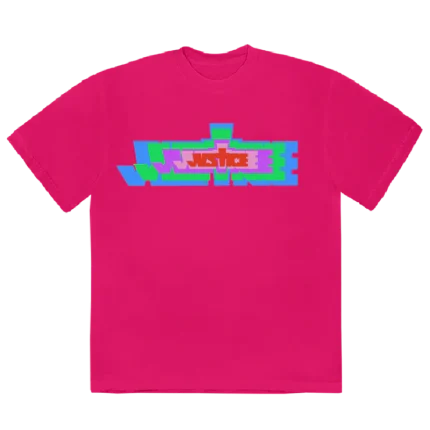 Justin Bieber Justice Pink T-Shirt
