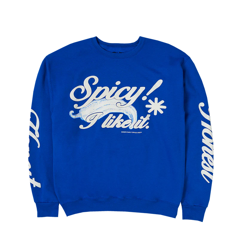 Justin Bieber Blue Sweatshirt Justin Bieber Blue Sweatshirt